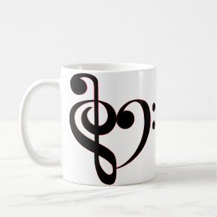 Caneca musical dos Clefs