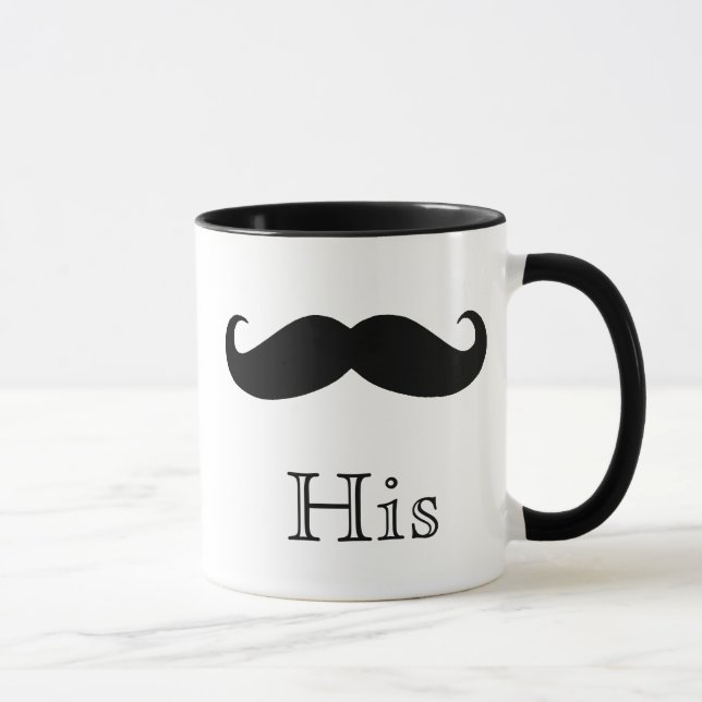 Caneca Mustache (Direita)