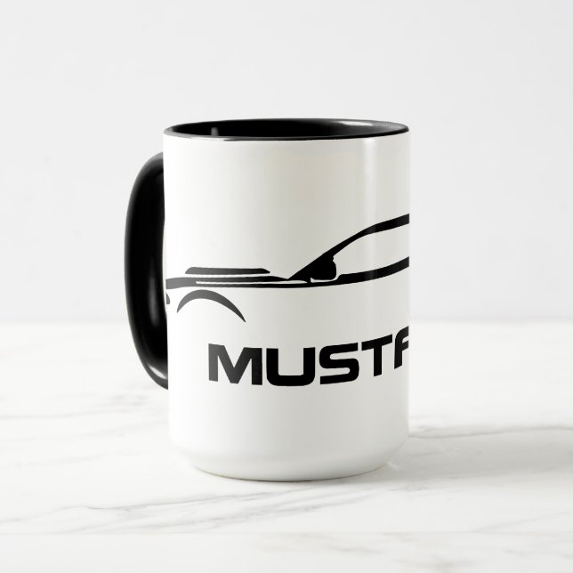 Caneca Mustang Coffee Mug (Frente Esquerda)