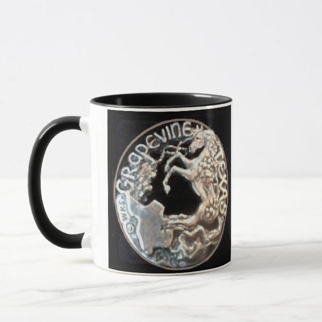 Caneca Mustang in Grapevines 11 oz Mug (Esquerda)