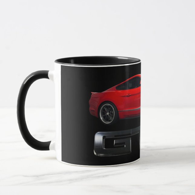 Caneca Mustang Red Mug (Esquerda)