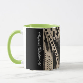 Caneca Muzes with Mar Abstract Mug