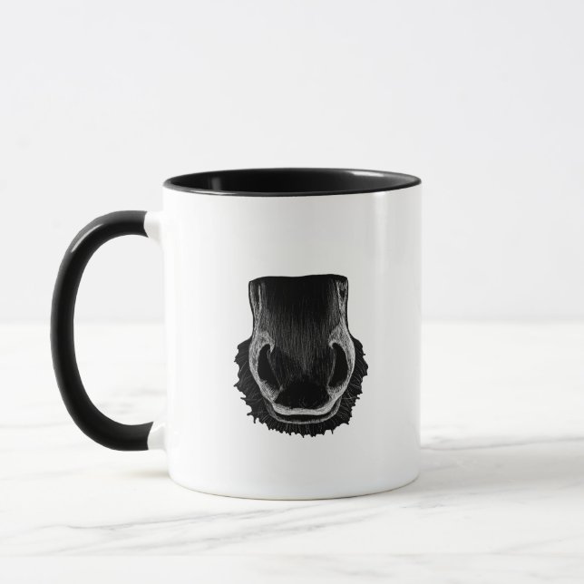 Caneca Muzzle de café (Esquerda)