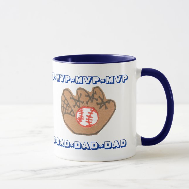Caneca MVP DAD personalized Father's Day mug (Direita)