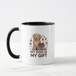 Caneca My Dog Is My Gift Christmas