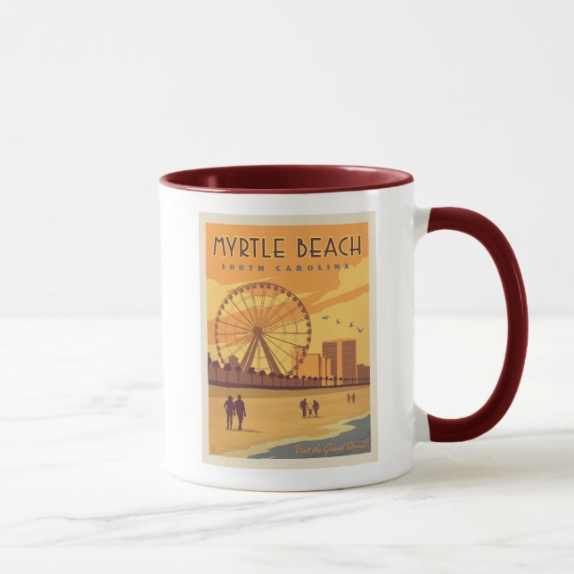 Caneca Myrtle Beach | Carolina do Sul (Direita)