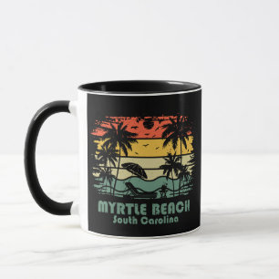 Caneca Myrtle Beach Vintage Carolina do Sul