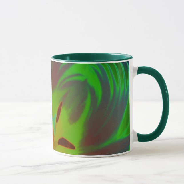 Caneca Mystic Green Tulip Mug (Direita)