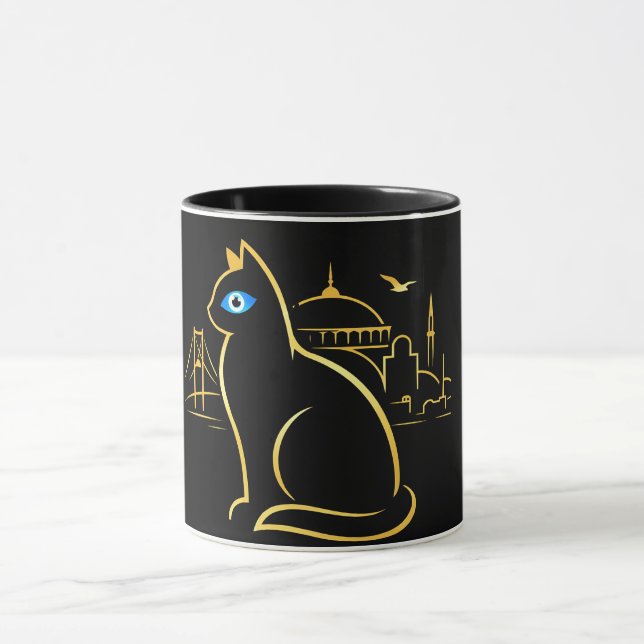 Caneca Mystic Istanbul Cat (Centro)