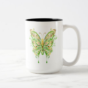 Caneca Mystical das borboletas