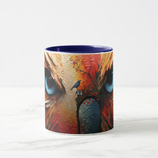 Caneca 🦉 🎨 Mystical Gaze Mug ☕
