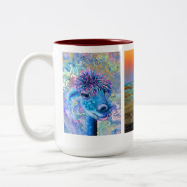 caneca mystical mágica das alpacas