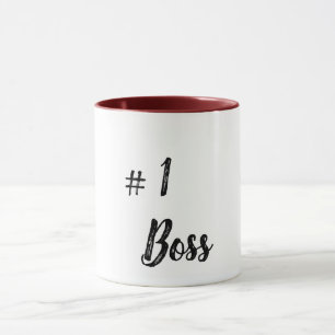 Caneca 🏆 nº 1 Boss Mug - Liderar com ☕ de Estilo