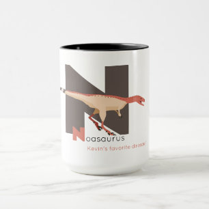 Caneca N como Noasaurus Mug