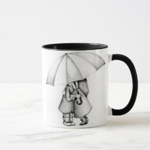 Caneca Na chuva