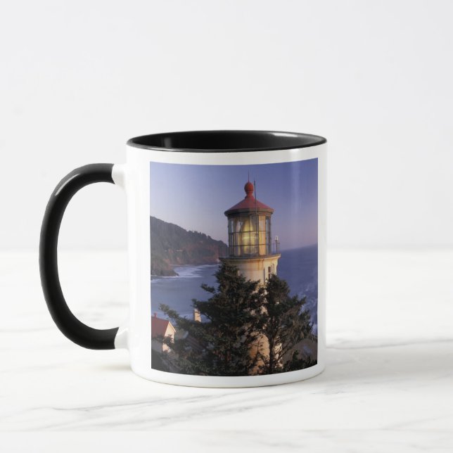 Caneca NA, EUA, Oregon, Héeta Head Lighthouse, (Esquerda)