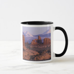 Caneca NA, EUA, Utah, Parque Nacional Arches. Jardim do