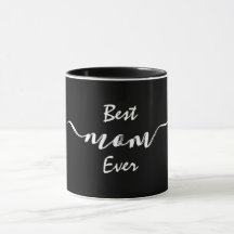 Na moda Melhor Mãe Nunca Mug