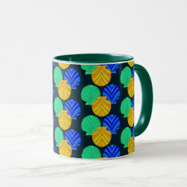 Caneca Na moda Seashell Beach Holiday Ocean Relax