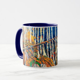 Caneca Na Northland, belas artes por Tom Thomson,