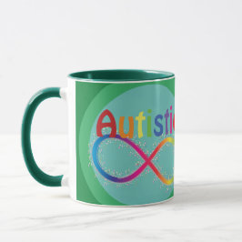 Caneca Na Verdade, Rainbow Infinity Coffee Mug