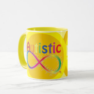 Caneca Na Verdade, Rainbow Infinity Coffee Mug