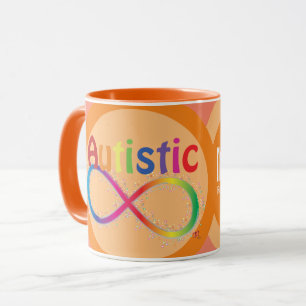 Caneca Na Verdade, Rainbow Infinity Coffee Mug