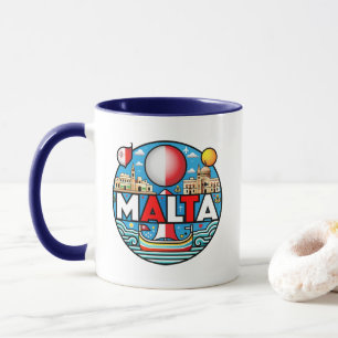 Caneca Nação Insular Mediterrânica de Malta