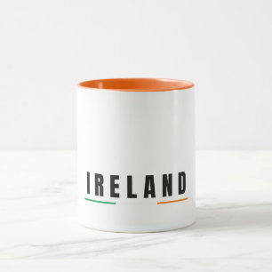 Caneca Nação irlandesa moderna irlanda Aniversário Souven