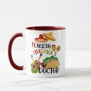Caneca Nacho Médico Sudoeste Pun Engraçado Mug