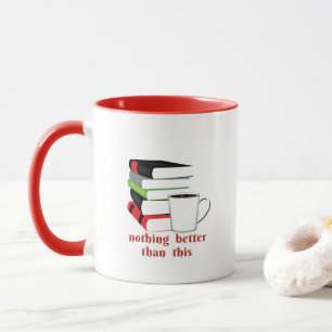 Caneca Nada Melhor Que Este Café De Livro