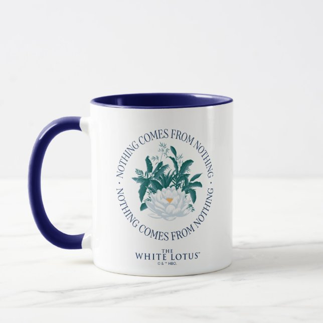 Caneca Nada Vem Do Nada - O Lotus Branco (Esquerda)