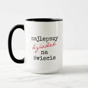 Caneca Najlepszy Dziadek Na Świecie — Granpa Polonesa