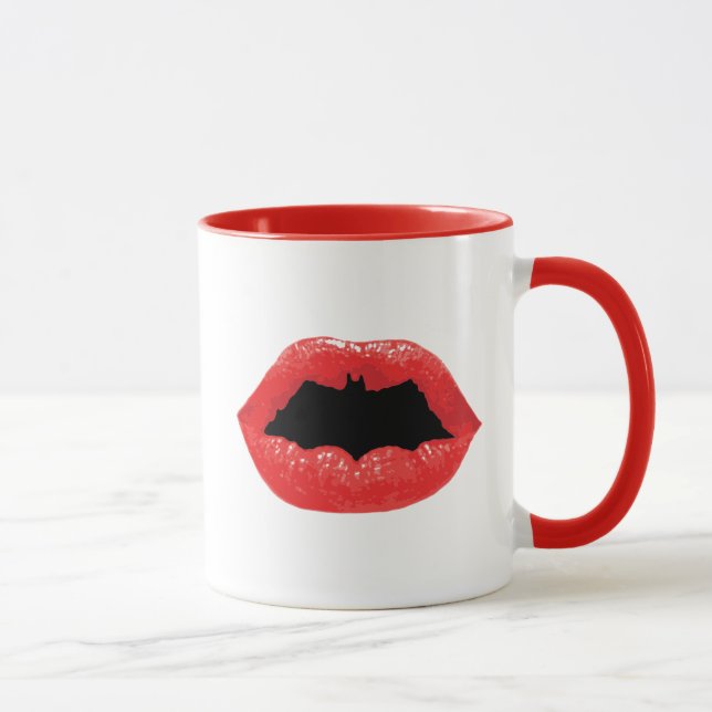 Caneca Namorados Batman | LÁBIOS (Direita)