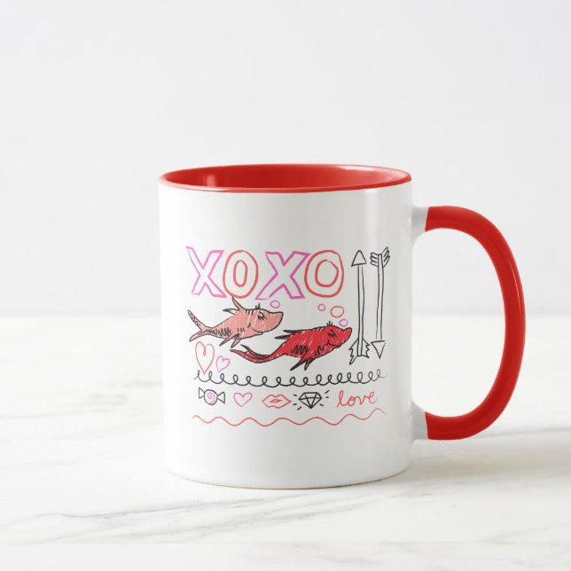 Caneca Namorados Dr. Seuss | Design XOXO (Direita)