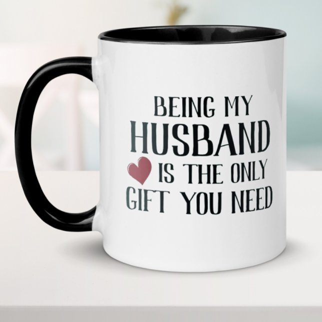 Caneca Namorados Engraçado Husband (Funny Valentine's Day gift for husband.)