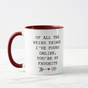 Caneca Namorados Mug para o Casal que se encontra online