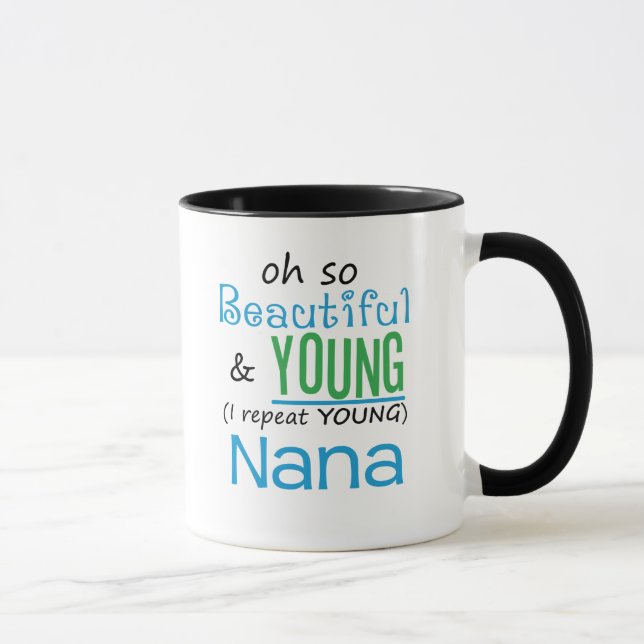 Caneca Nana bonita e nova (Direita)