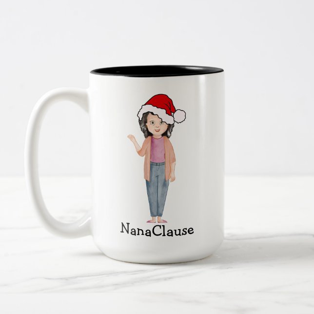 Caneca Nana Clause (Esquerda)