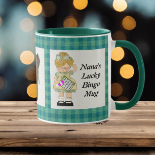 Caneca Nana's Lucky Bingo Mug