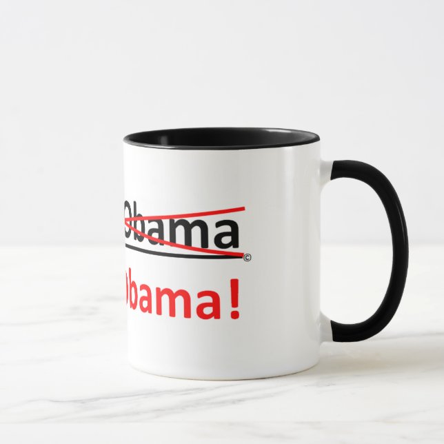 Caneca Não Caesar Obama - deve ser Seizer Obama (Direita)