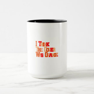 Caneca Não consigo me lembrar do título, mas...