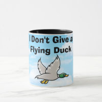Não dê um pato voador engraçado