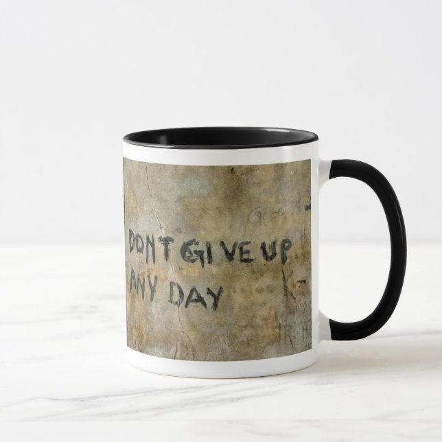 Caneca Não desista de qualquer dia - Mug (Direita)