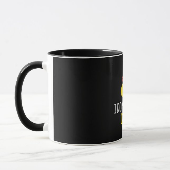 Caneca Não dou a um Pato Homens Engraçados de Pato de Bor (Esquerda)