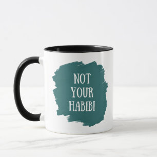 Caneca Não é o seu Habibi