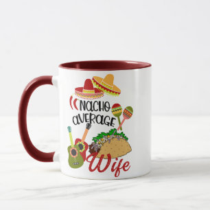 Caneca Não É O Seu Pun Médio   Café Média Engraçado Nacho