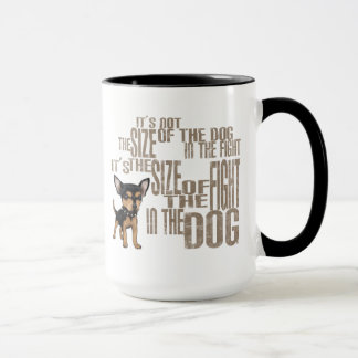 Caneca Não é o tamanho