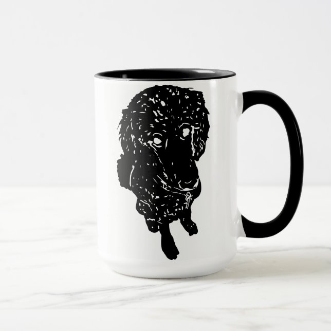 Caneca "Não é sobre a doação acima. É sobre a doação. " (Direita)