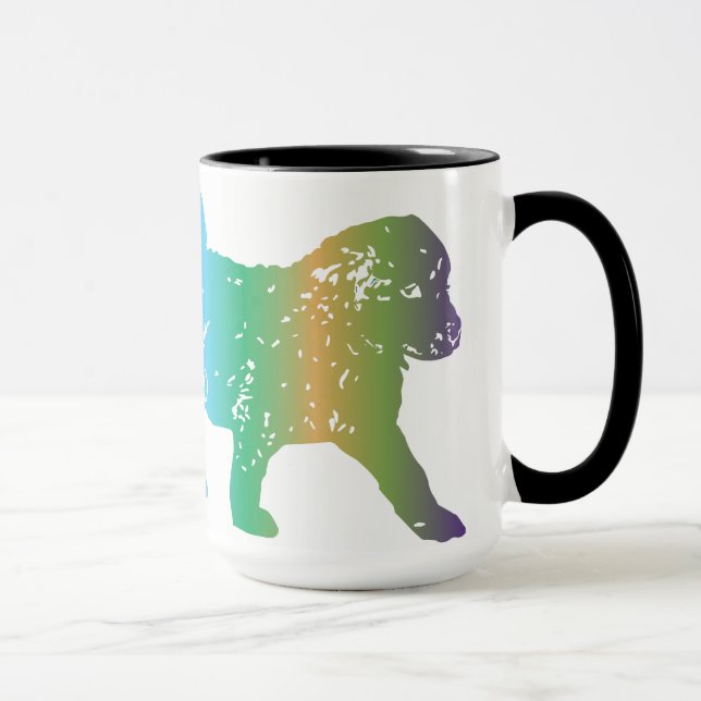 Caneca "Não é sobre a doação acima. É sobre a doação. " (Direita)